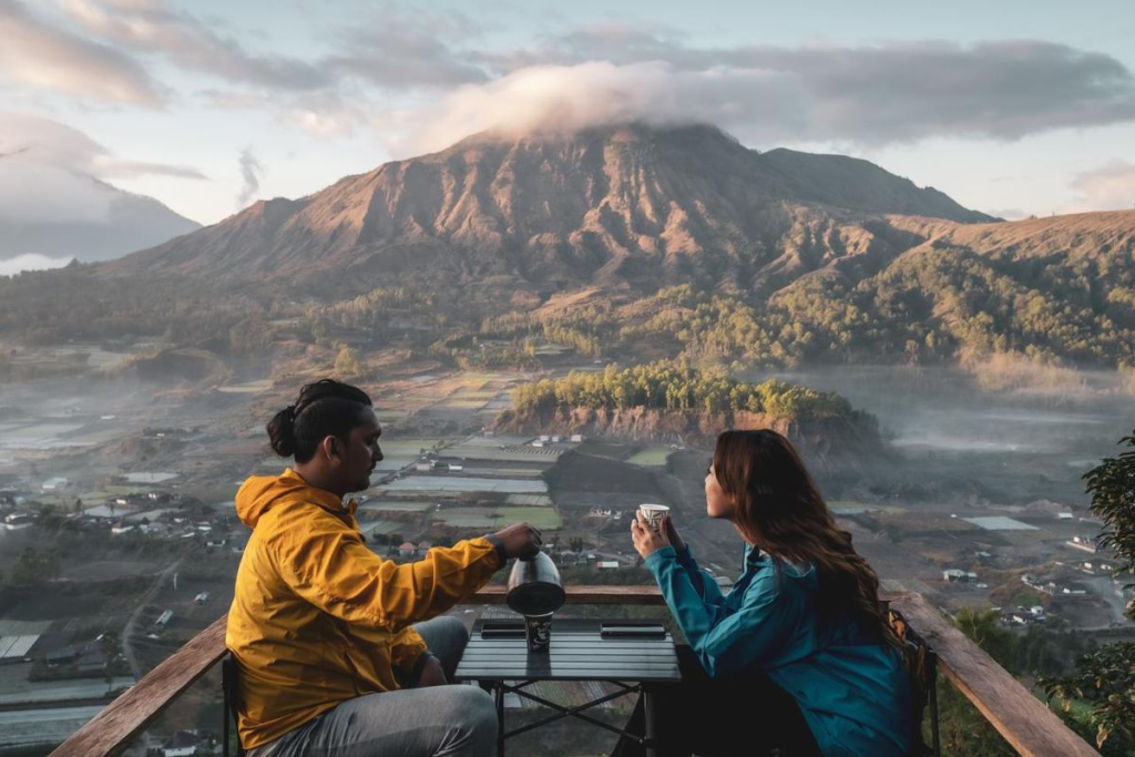 Pemandangan Desa Pinggan Bali